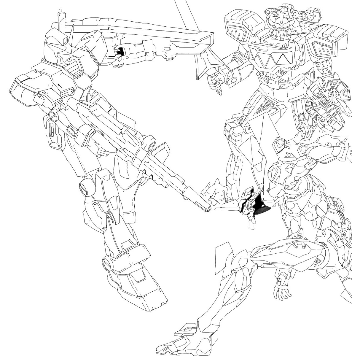 Dibujos de un tipo prendiendo una pipa y un perro X PRENSUTI