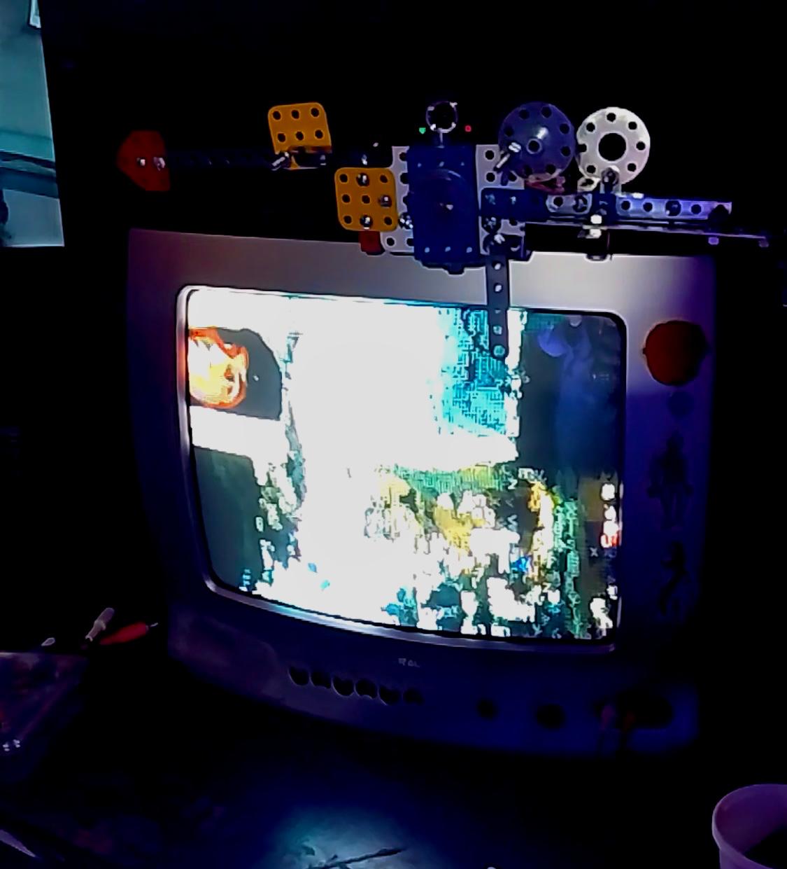 Televisor con webcam