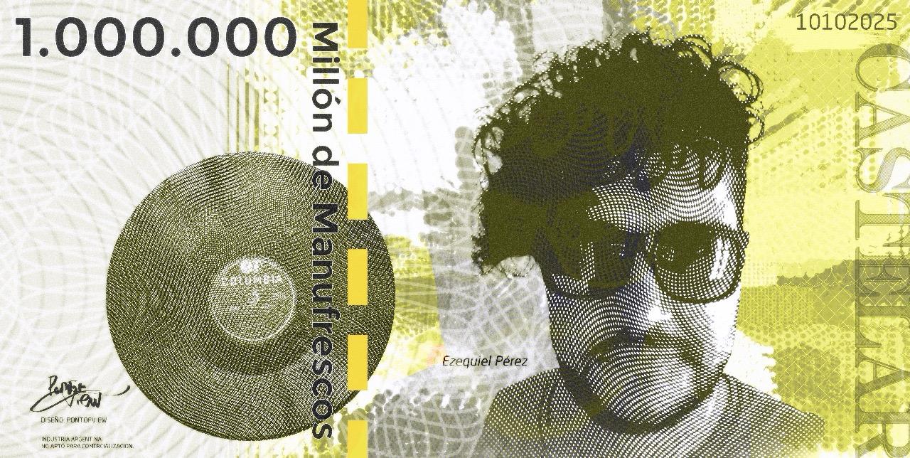 Billete de los músicos de Manu Fresh